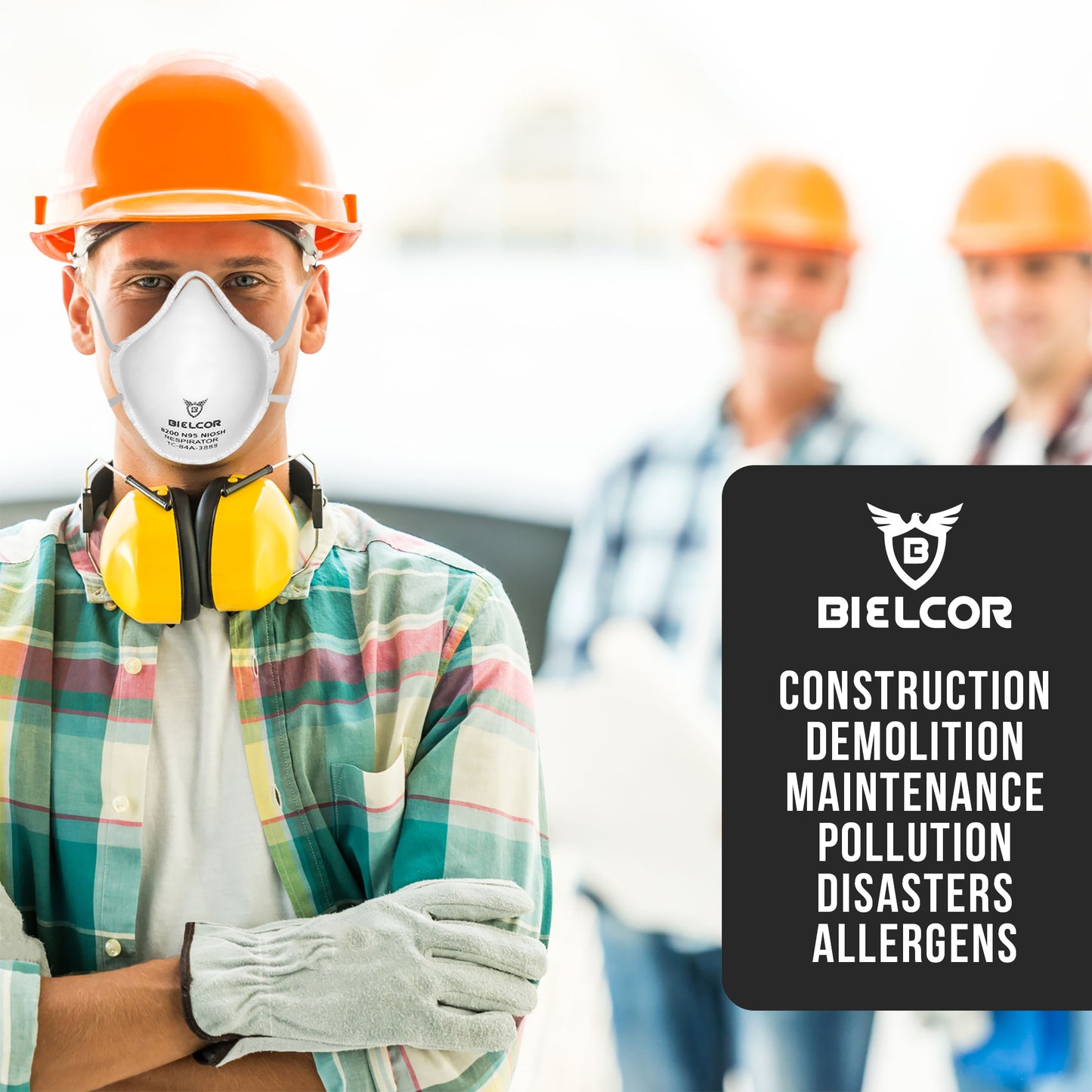 B200 N95 Particulate Respirator - 20 Pack
